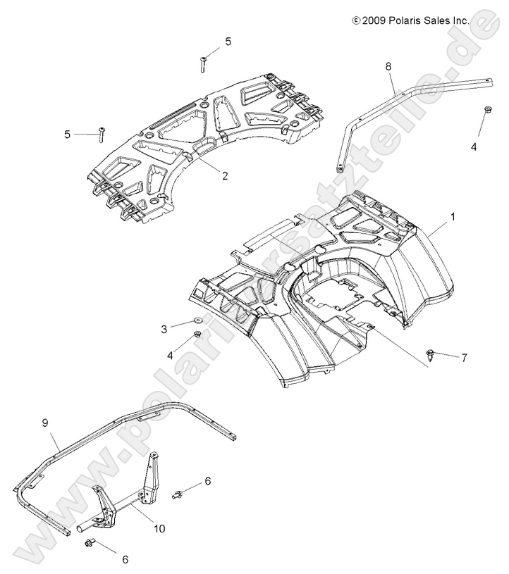 BODY, REAR CAB and REAR RACK BODY, REAR CAB and REAR RACK