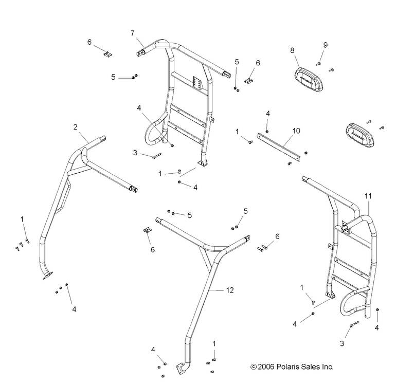 Body, Cab Frame Body, Cab Frame
