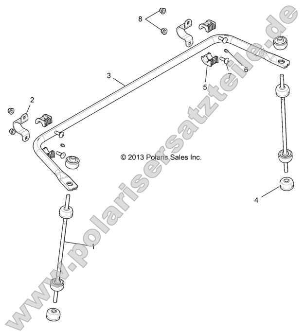Suspension, Rear Stabilizer Bar Suspension, Rear Stabilizer Bar