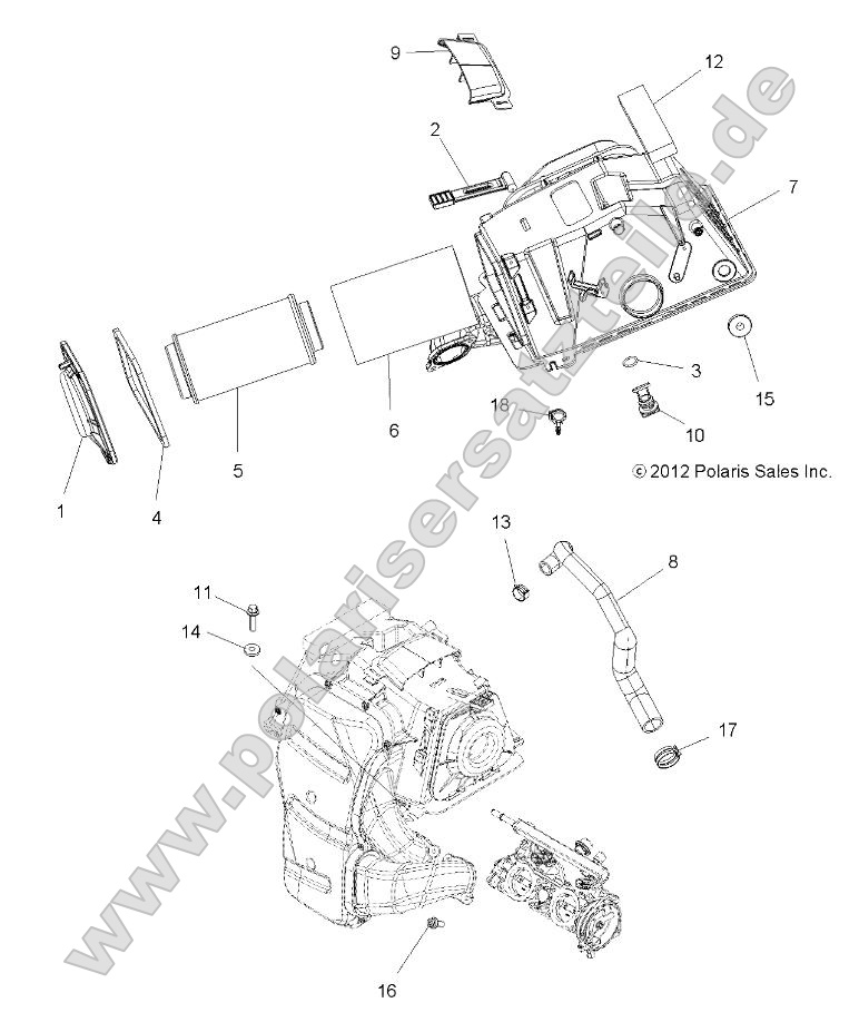 Engine, Air Intake Engine, Air Intake