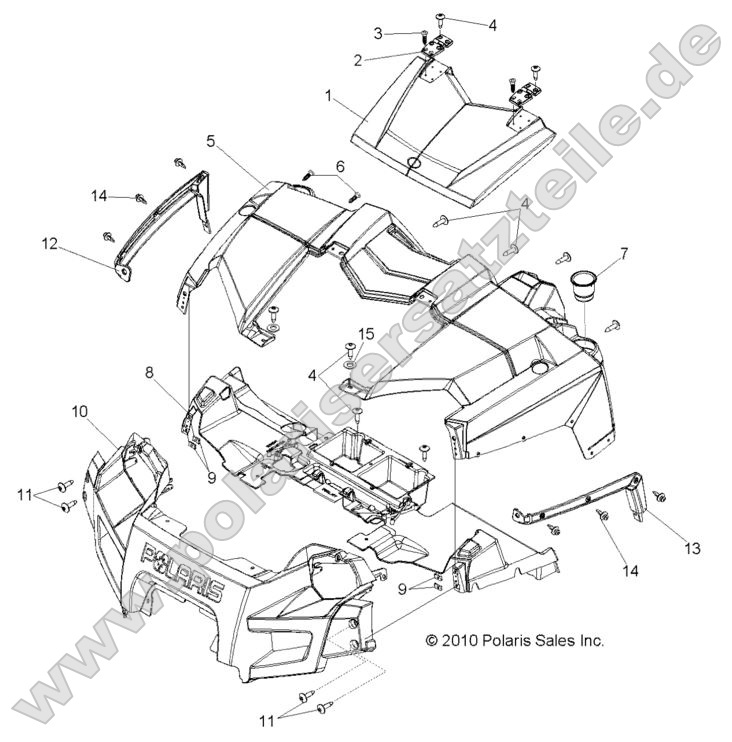 Body, Hood and Front Fascia