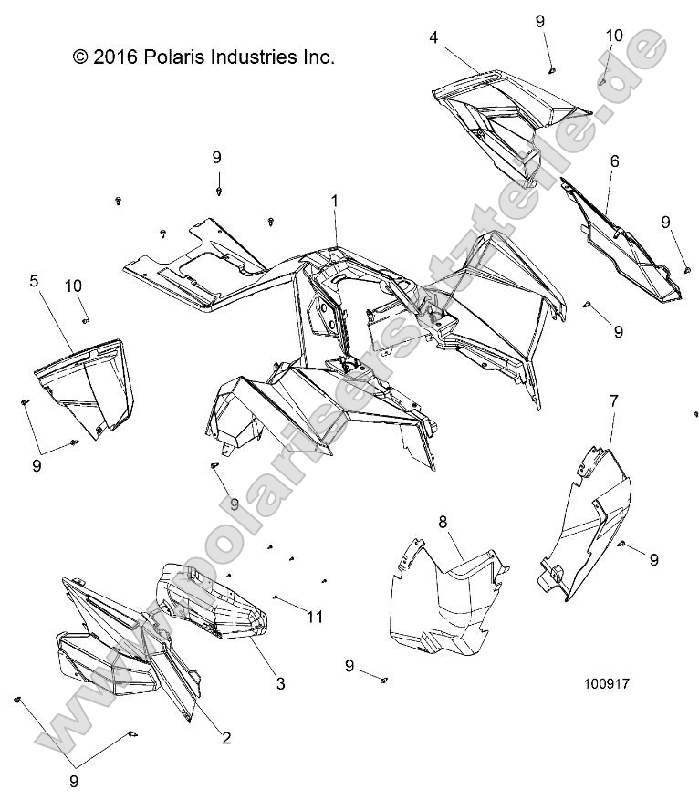 Body, Front Cab and Side Panels Body, Front Cab and Side Panels