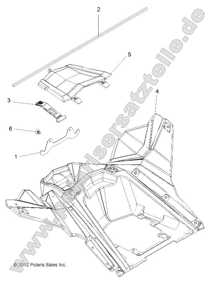 Body, Storage, Rear Body, Storage, Rear