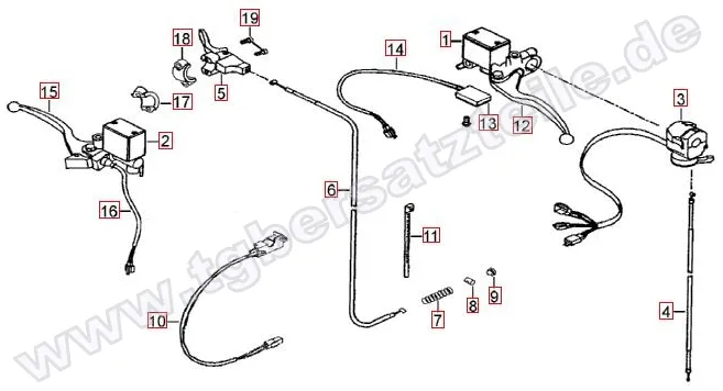Schalter-Hebel Schalter-Hebel