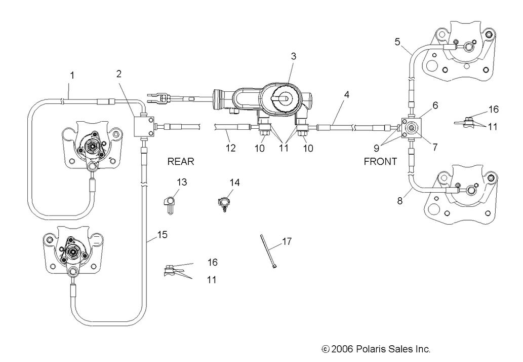 BRAKE LINES/MASTER CYLINDER