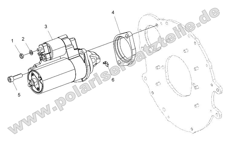 Engine, Starter Motor