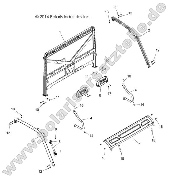 Chassis, Cab Frame Chassis, Cab Frame