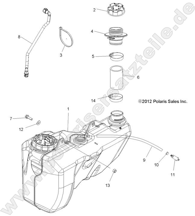 BODY, FUEL TANK BODY, FUEL TANK