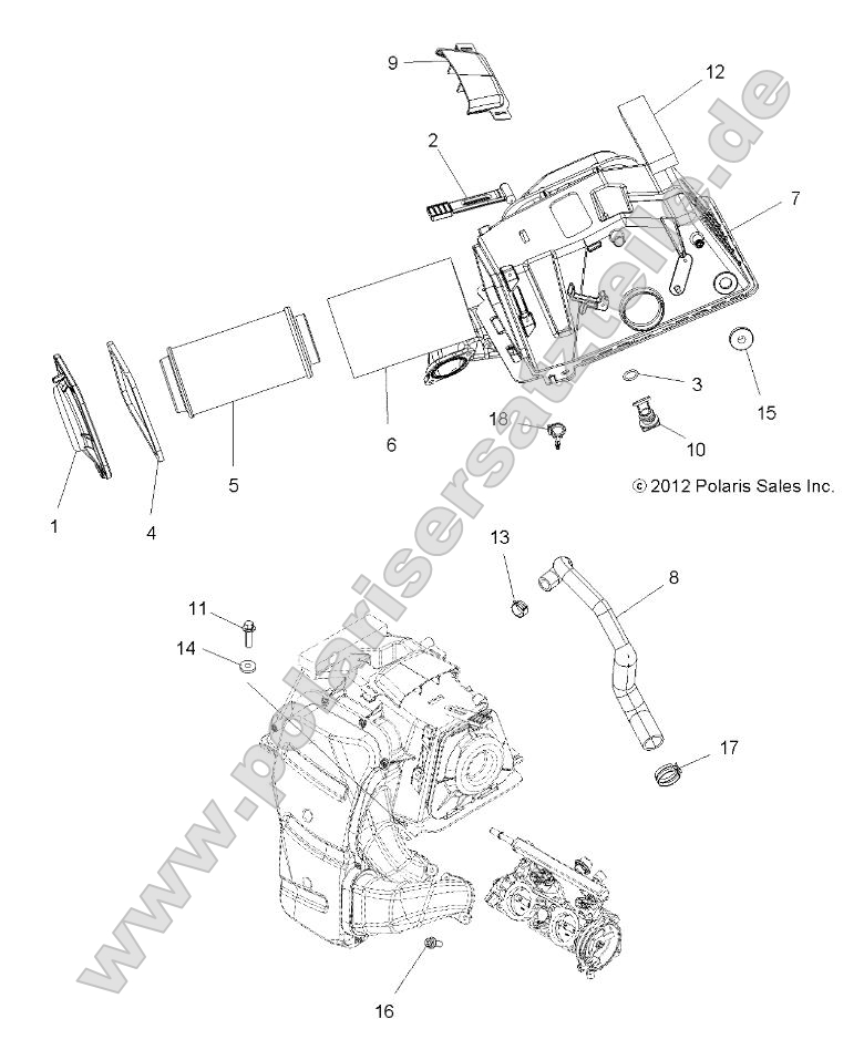 Engine, Air Intake Engine, Air Intake