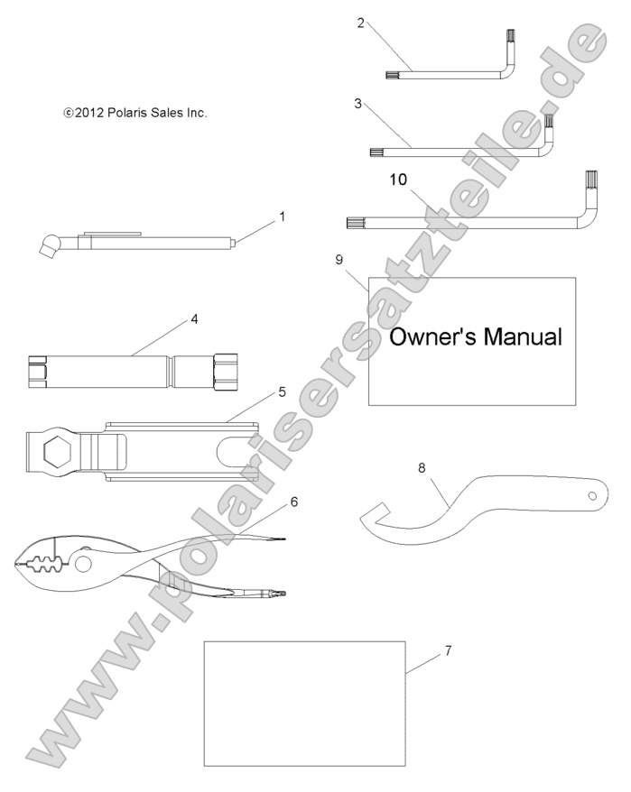 References, Tool Kit and Owners Manuals References, Tool Kit and Owners Manuals