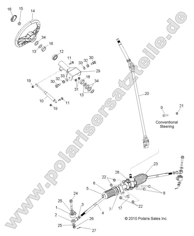 Steering, Steering Asm.