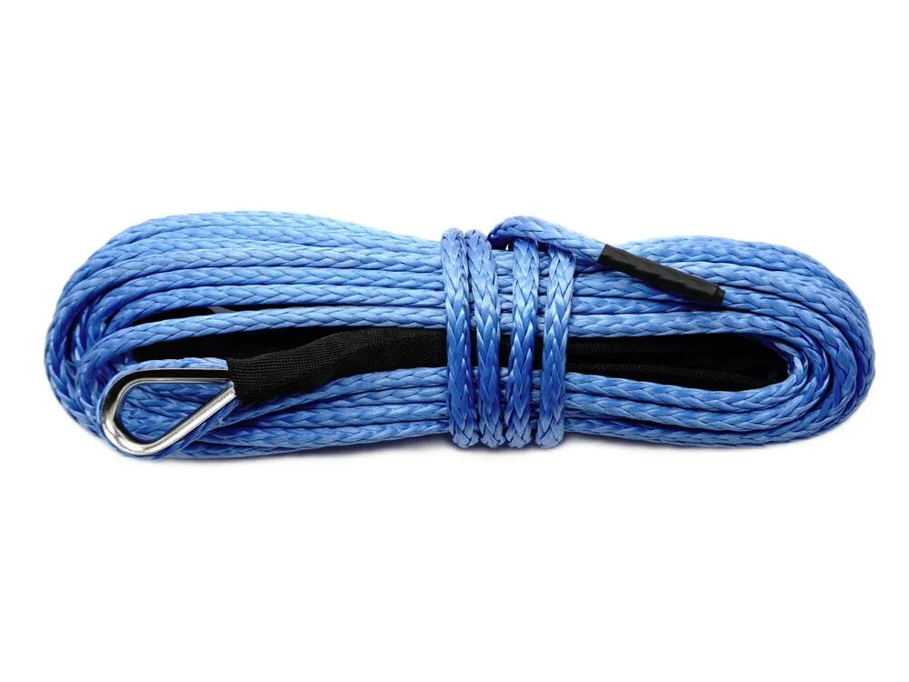 TMP-Seilwinden-Kunststoffseil-Synthetik-Nylonseil-blau-15-Meter-x-5-mm-6715 TMP Seilwinden Kunststoffseil / Synthetik Nylonseil blau - 15 Meter x 6 mm