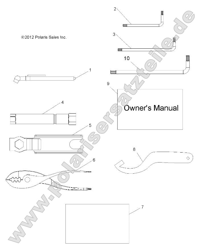 References, Tool Kit and Owners Manuals References, Tool Kit and Owners Manuals