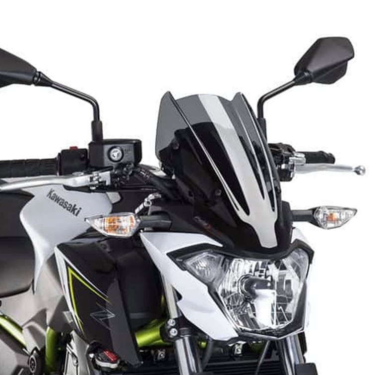 Puig Naked New Generation Sport Verkleidungsscheibe - Kawasaki Z650 2017-19