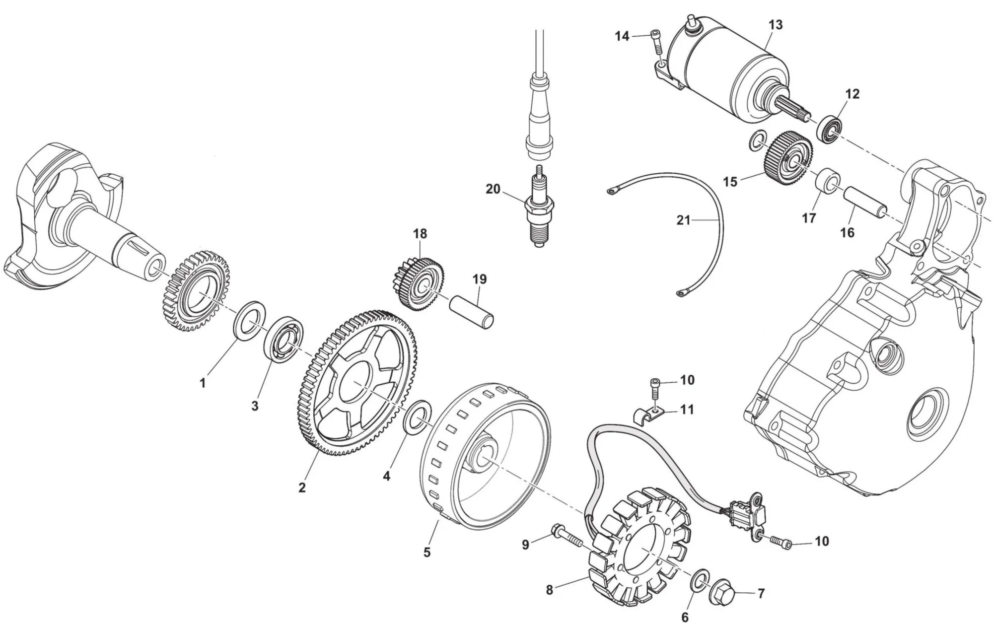 Lichtmaschine / Zündung