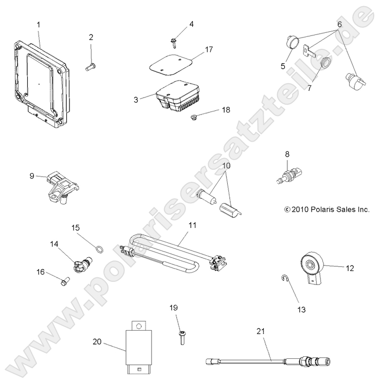 ELECTRICAL, SWITCHES, SENSORS, ECU and CONTROL MODULES