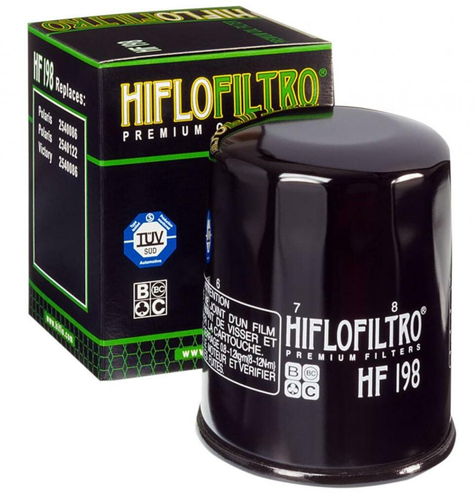 Hiflofiltro_Oelfilter_HF198 Hiflofiltro Ölfilter Hiflo HF198 Polaris ACE 570 900