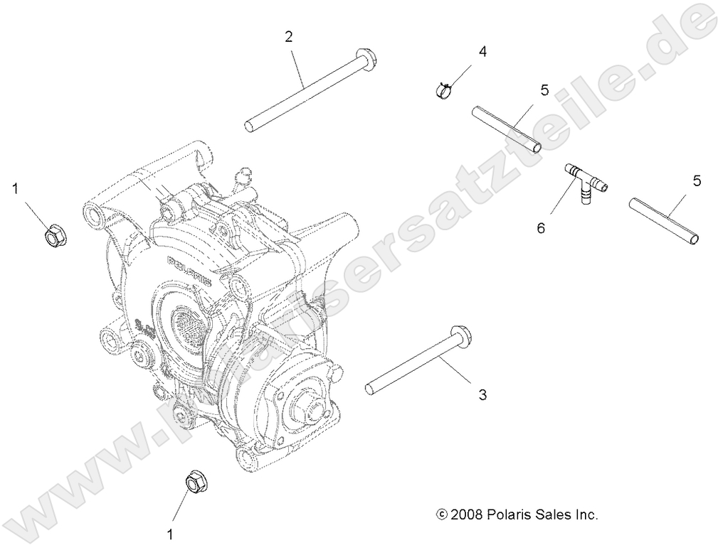 DRIVE TRAIN, GEARCASE MOUNTING, REAR DRIVE TRAIN, GEARCASE MOUNTING, REAR