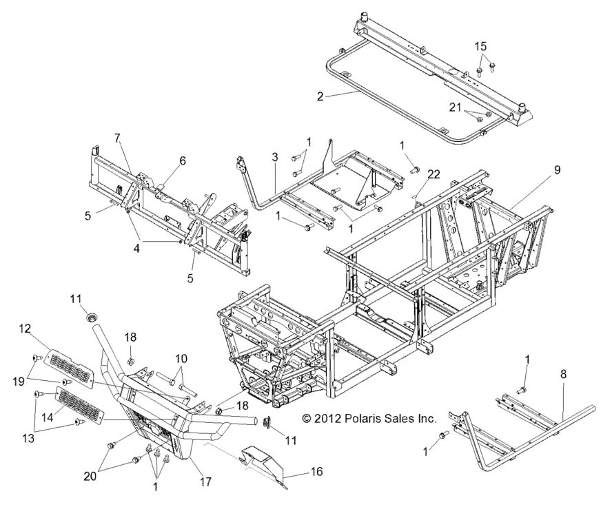 Chassis, Frame and Front Bumper