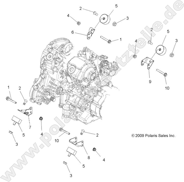 ENGINE, MOUNTING ENGINE, MOUNTING