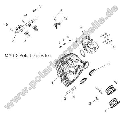 Engine, Intake and Throttle Body