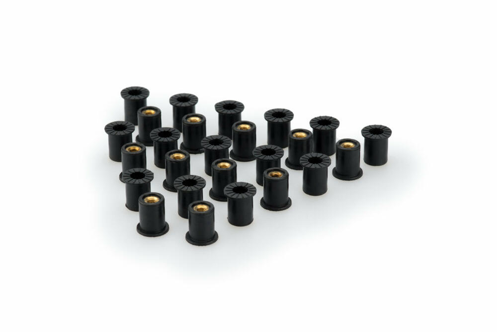 PUIG M4 GUMMIMUTTERN (25 EINHEITEN) - 1887N