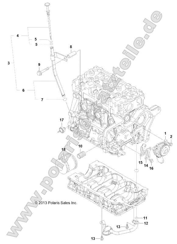 Engine, Oil System and Dipstick Engine, Oil System and Dipstick