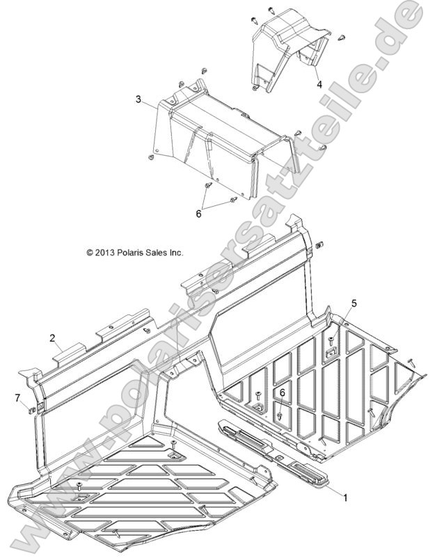 Body, Floor (49BRUTUSFLOOR13M) Body, Floor (49BRUTUSFLOOR13M)