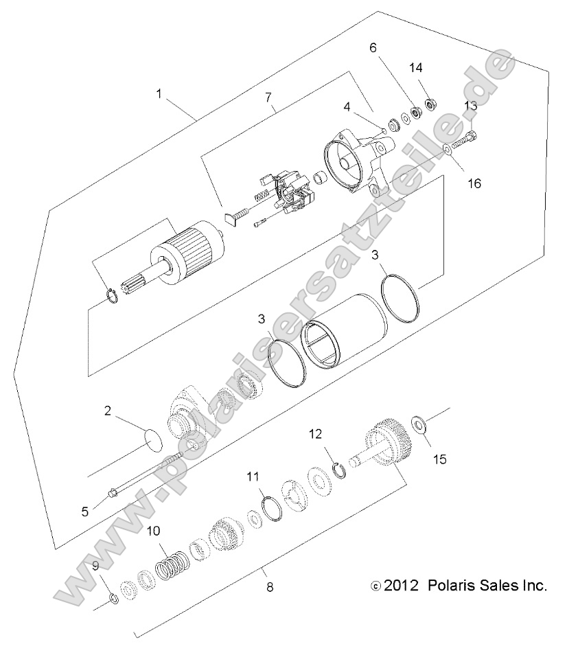 Engine, Starting System Engine, Starting System