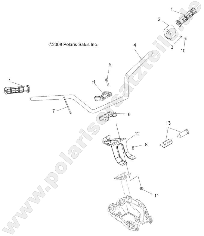 STEERING, HANDLEBAR and CONTROLS STEERING, HANDLEBAR and CONTROLS