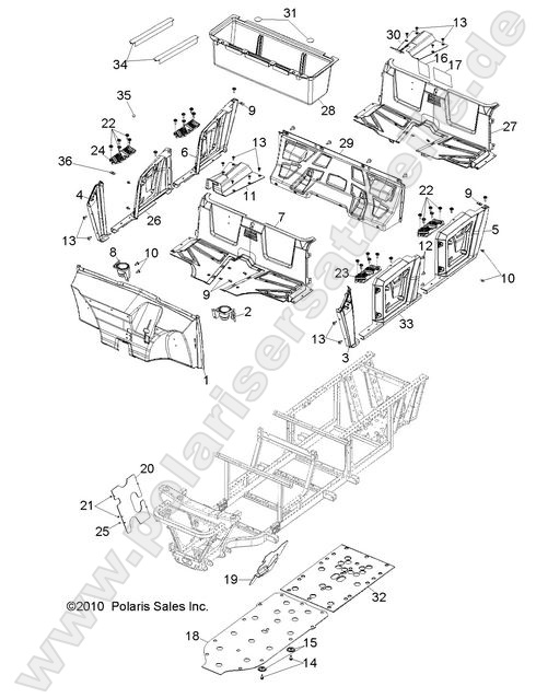 BODY, FLOOR and FENDERS