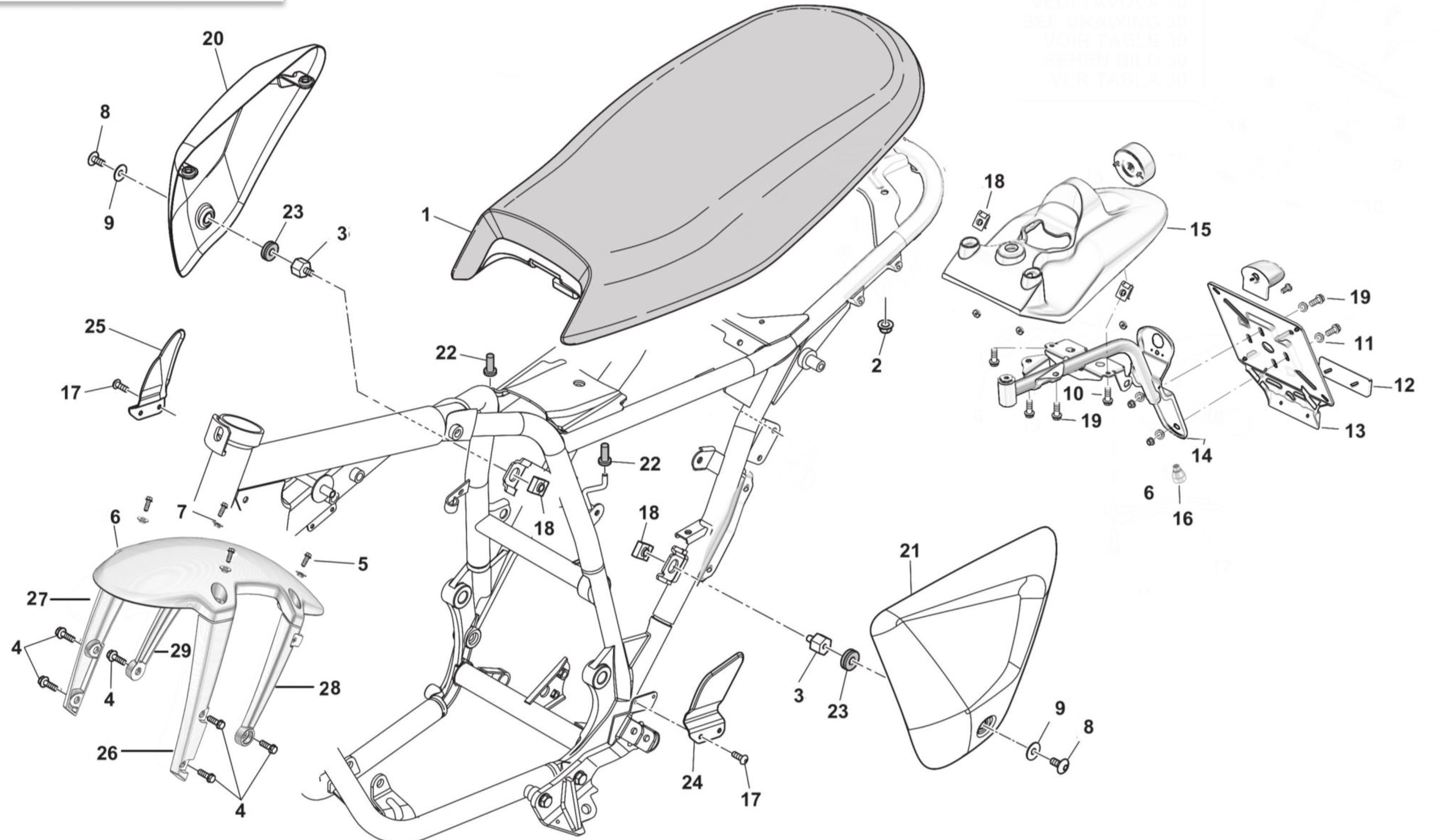 Verkleidung / Sitzbank Verkleidung / Sitzbank