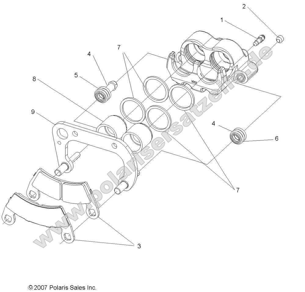 Brakes, Front Caliper