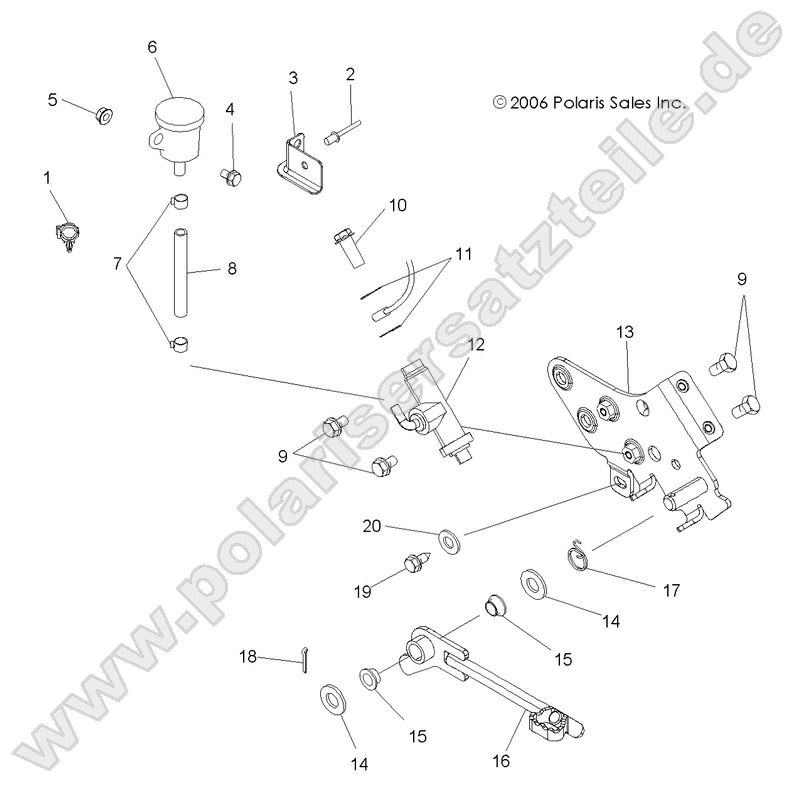 BRAKE, REAR BRAKE, REAR