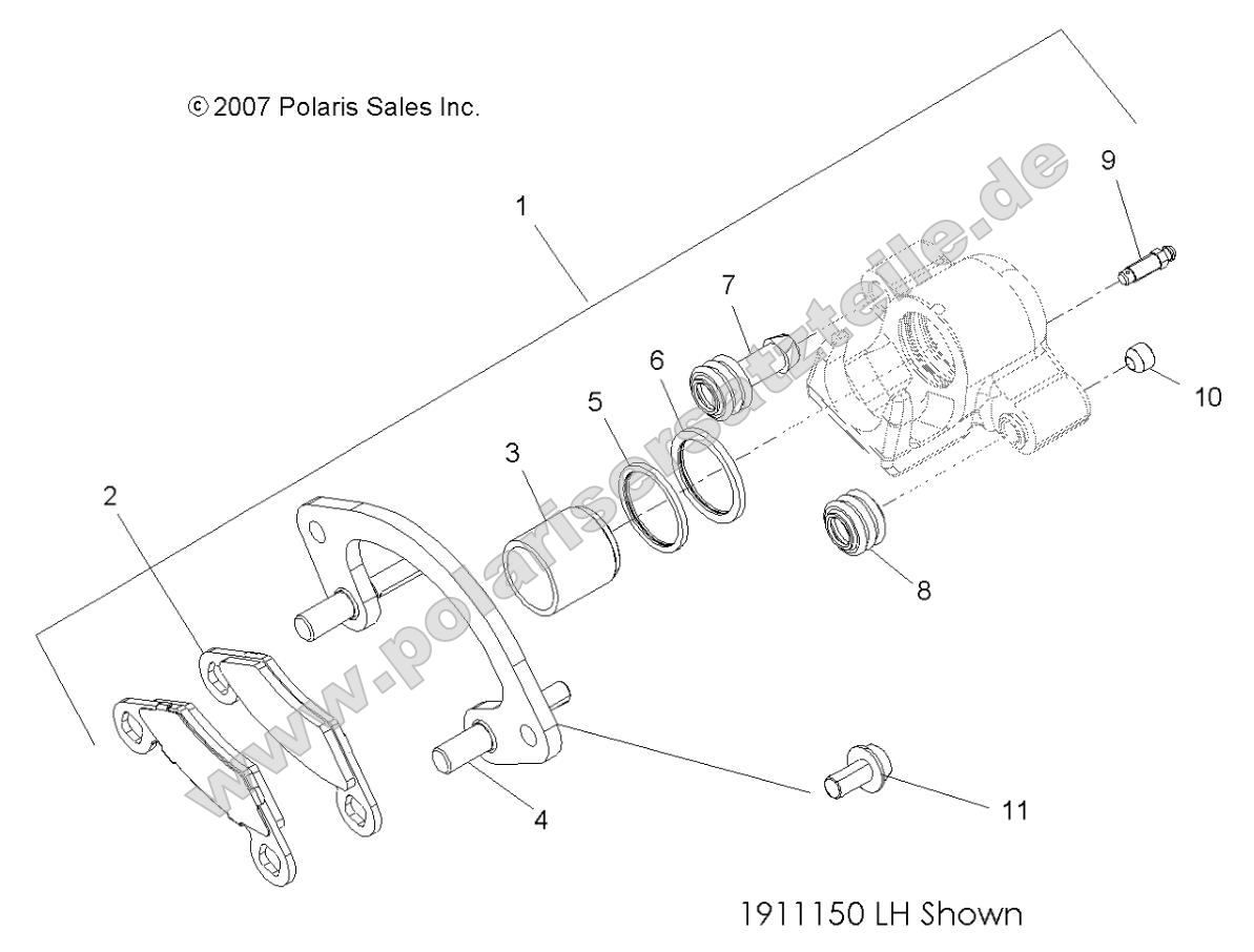 Brakes, Front Caliper Brakes, Front Caliper