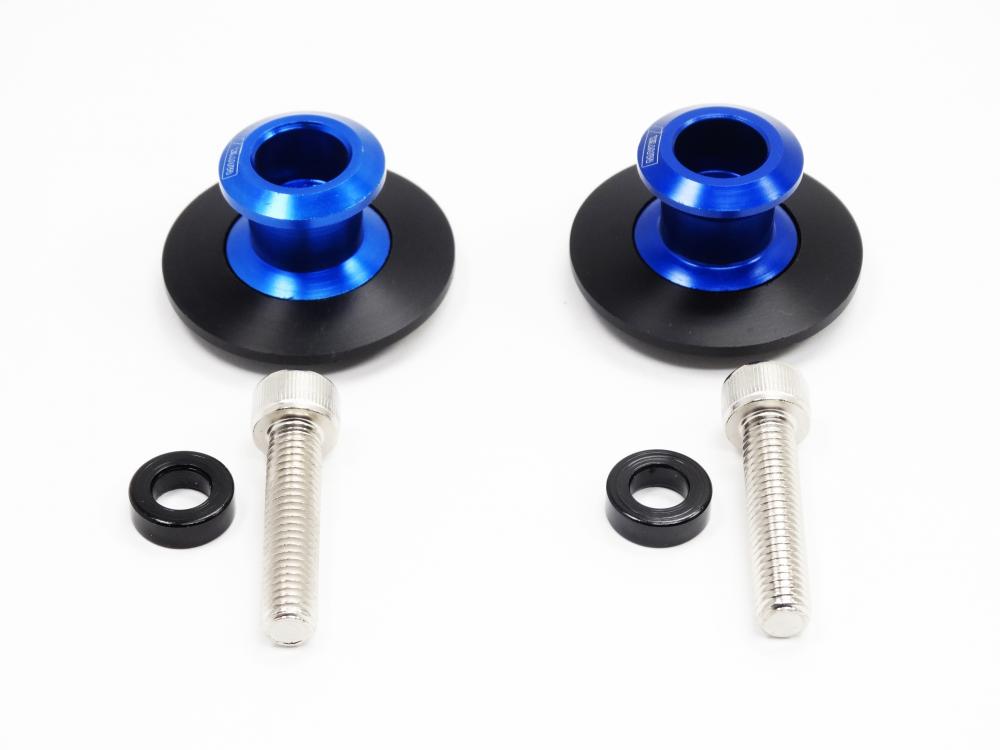 Racing Ständeraufnahmen Bobbins M8 blau