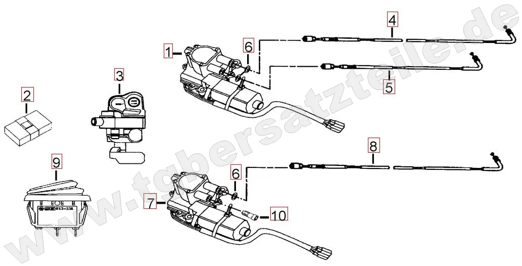 Stellmotor Differenzialsperre Stellmotor Differenzialsperre