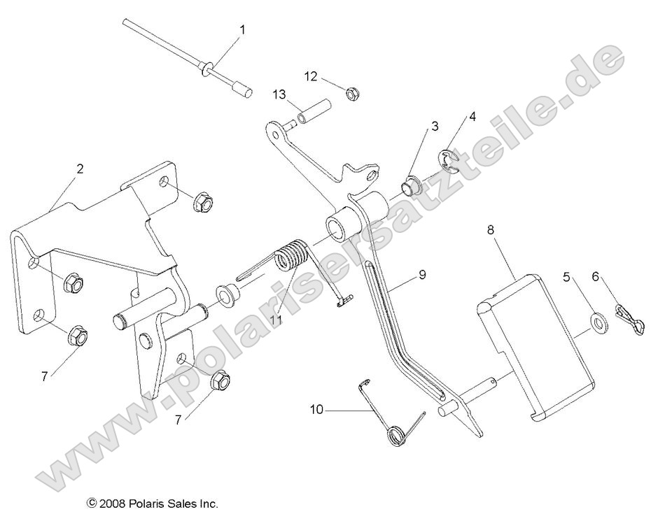 Engine, Throttle Pedal
