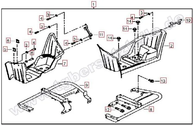 Fußstütze Fußstütze