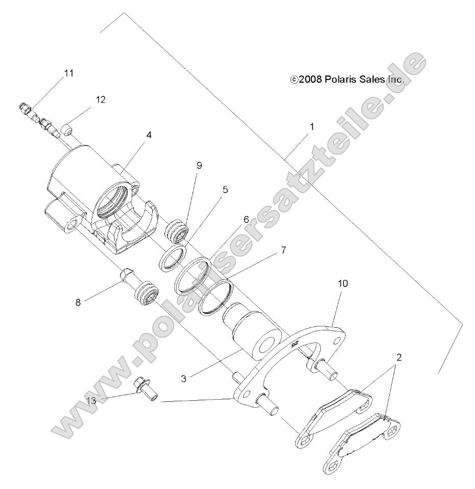 Brakes, Rear Caliper Brakes, Rear Caliper