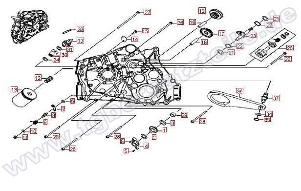 Motorgehäuse links (1)