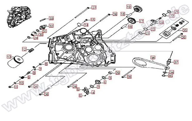 Motorgehäuse links (1)