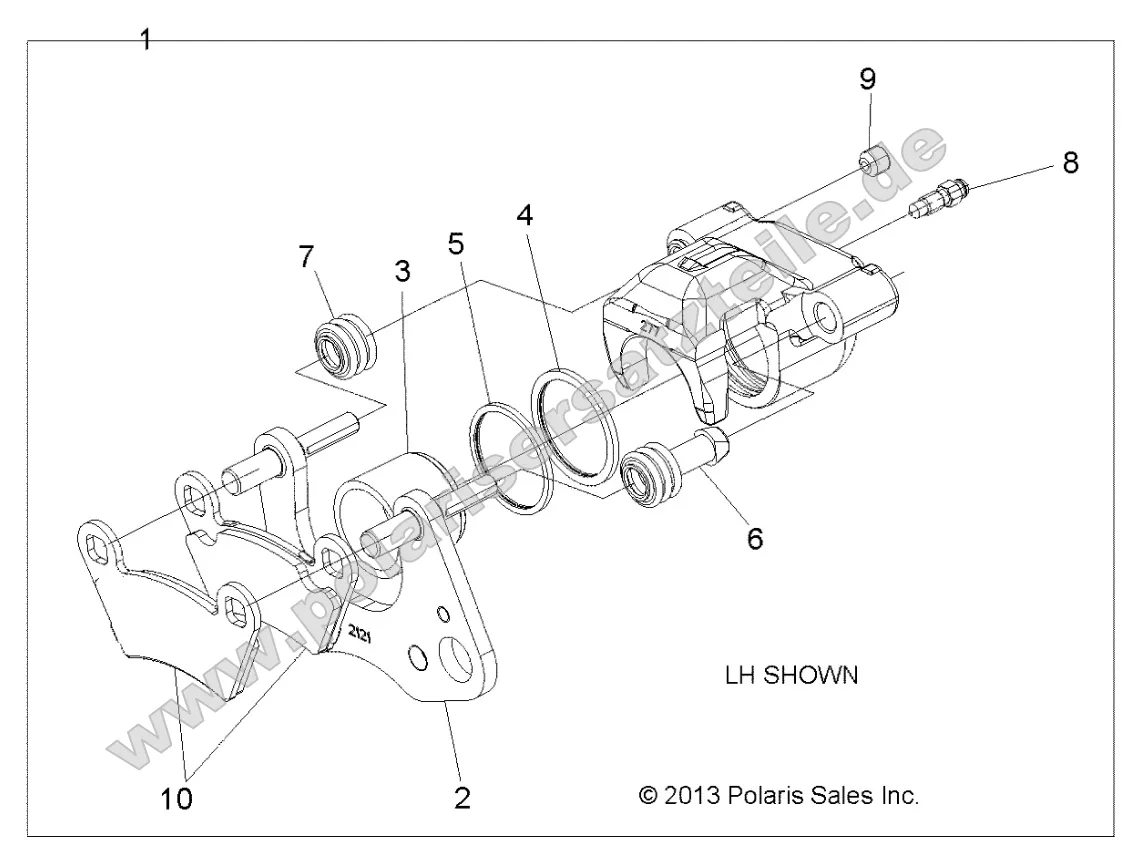 Brakes, Caliper, Front