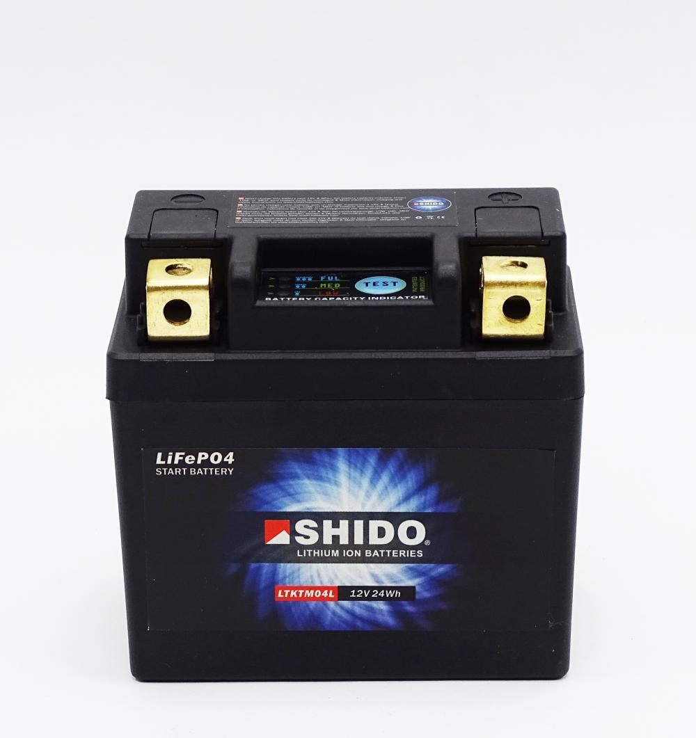 Shido LTM2L / LTKTM04L Lithium Ionen Batterie 12V LiFePO4