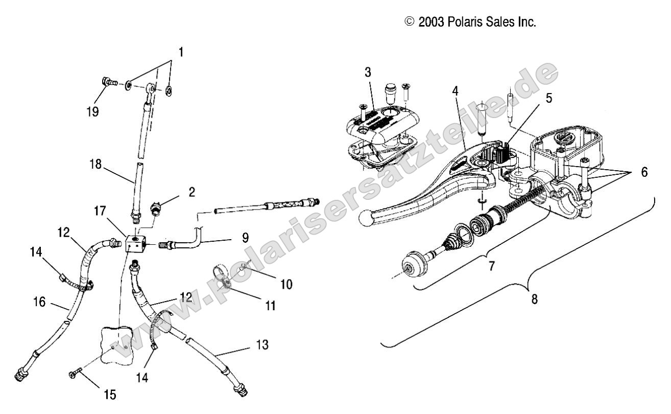 Controls - Master Cylinder/Brake Line Controls - Master Cylinder/Brake Line