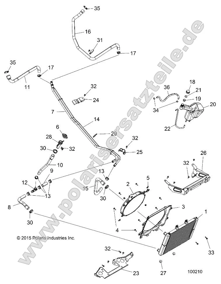 Engine, Cooling System Engine, Cooling System