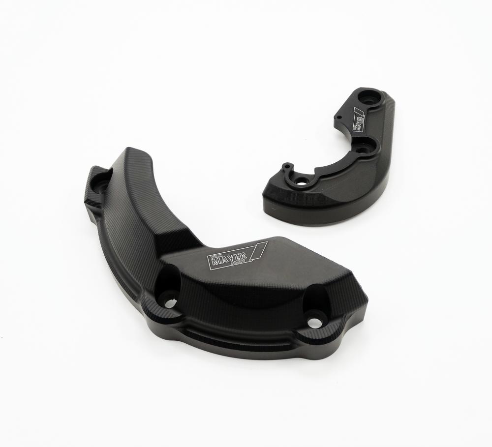 Racing CNC Motordeckelschutz Set schwarz BMW S1000 R RR HP4 2009-16