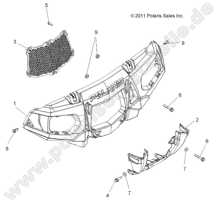 BODY, FRONT BUMPER and MOUNTING BODY, FRONT BUMPER and MOUNTING