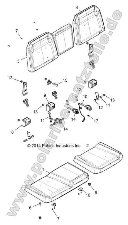 Body, Seat Body, Seat