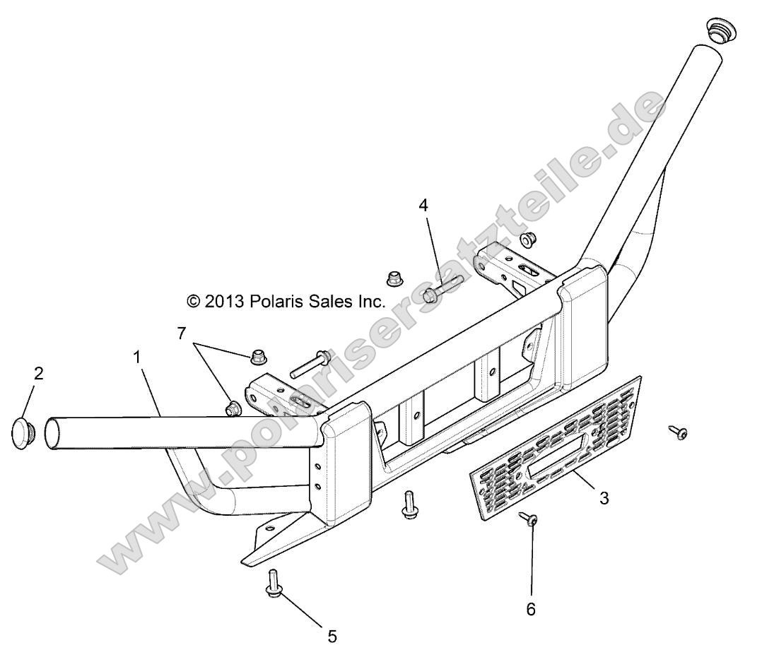 Chassis, Front Bumper Chassis, Front Bumper